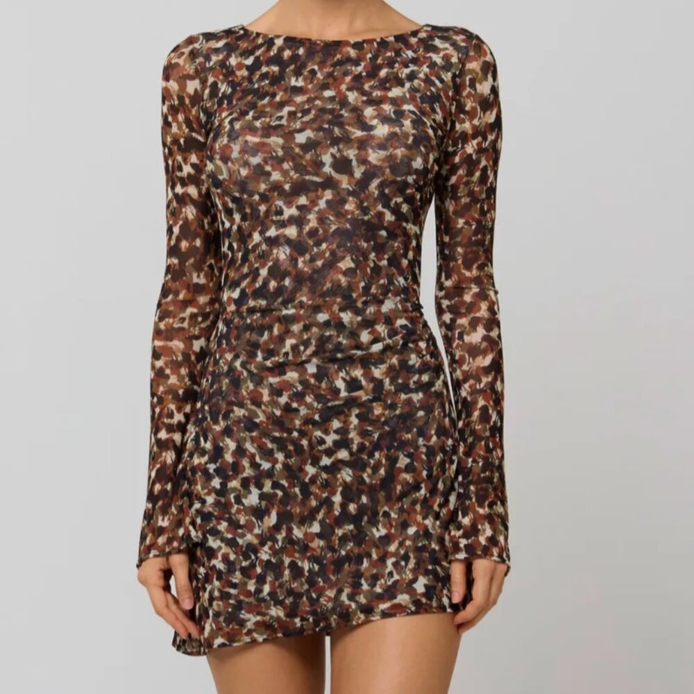 RESA 'Mia' mini dress in Terra